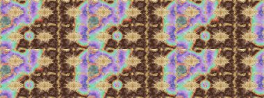 Barok tarzında eskiz oryantal süsü. Geleneksel klasik Raster altın eskiz modeli. Kahverengi renklerde altın elementler.