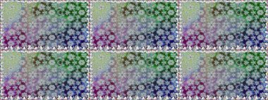 Yumuşak, bahar çiçekli arka plan. Çiçekli karalama şeklinde Raster çiçek deseni. Gri renkli çiçekler.