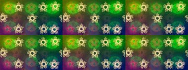 Düz renkli arka plan üzerinde izole kar taneleri tasarımı. Kar tanesi süs desen. Kar taneleri arka plan. Snowflakes desen. Raster illüstrasyon.