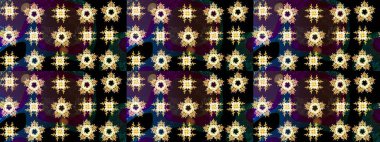 Renkli elementlerle Raster ilginç desen