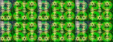 Kar taneleri deseni. Raster illüstrasyonu. Raster kar taneleri arka planda. Kar tanesi rengarenk desen. Soyut kar taneleri arkaplanda izole edilmiş düz tasarım.