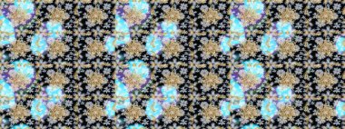 Altın elementlerle nötr renklerde altın desen. Kusursuz altın desen. Raster doğulu süsü.