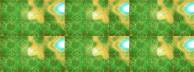 Çiçek deseni. Çiçeksiz arka plan. Şatafatlı bahar bahçesi dokusu. Raster illüstrasyonu.