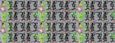 Raster düz çiçekleri pürüzsüz desen. Tarafsız renklerde çiçekler. Tasarım hediye paketi, tebrik kartları, posterler ve afiş tasarımı.