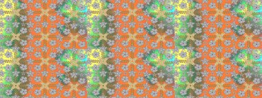 Düğün davetiyeleri için çiçek deseni, tebrik kartları, hatıra defteri, baskı, imalat. Düzenlenebilir. Sulu gri, turuncu ve yeşil çiçekli zarif çizim deseni, tasarım elementleri.