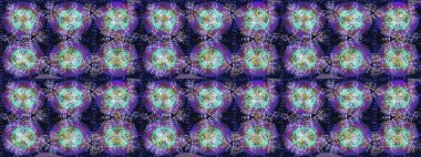 Kar taneleri izole edildi. Güzel süs eşyası. Mor, gri ve mavi renkte kar tanesi süsü. Kar tanesi süsü Raster illüstrasyonu.