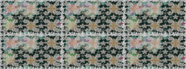 Tekstil ya da kitap kapakları, imalat, duvar kağıtları, baskı, hediye paketi ve yapıştırma kitabı için çiçeksiz arka plan. Küçük çaplı çiçeklerdeki basit şirin desenler. Raster illüstrasyonu.