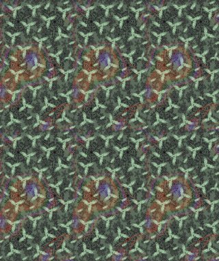 Tekstil, kumaş, kapaklar, duvar kağıtları, baskı, naylon, koleksiyon defteri, örgü, dekupaj için güzel bir eskiz. Millefleur 'lar. Küçük gri çiçekli oldukça eski bir besin torbası deseni..