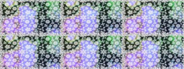 Çiçekler boşta. Suluboya, elle çizilmiş. Kusursuz bir arka plan modeli. Raster stoku.