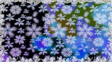 Soyut etnik raster kusursuz desen. Arkaplan dokusu, duvar kağıdı, mavi renkli çiçek teması. Kabile sanatı boho baskısı, klasik çiçek arkaplanı.