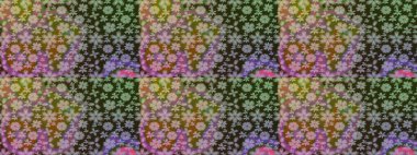 Güzel kumaş deseni. Güzel suluboya yaz çiçekleri deseni..