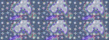 Yumuşak, bahar çiçekli arka plan. Mavi renkli çiçekler. Raster çiçek desenli ve çiçekli..