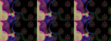 Eskiz arkaplan modeli. Suluboya, elle çizilmiş. Vadinin çiçekleri siyah renklerde. Raster - stok.