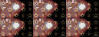 Raster kar taneleri deseni. Renkli arka planda güzel kar taneleri. Raster illüstrasyonu.