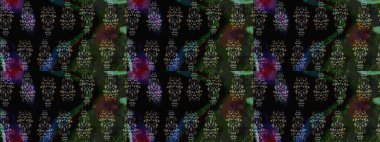 Büyük bir çiçek boyası seti. Kartlar, davetiyeler, tarih kartları ve daha fazlası için kullanılabilir. Raster şirin suluboya çiçek deseni çizimi.