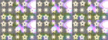 Kar taneleri radyal gri ve nötr renkler oluşturur. Renkli arka planda güzel kar taneleri. Raster illüstrasyonu..