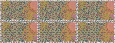 Raster. Kusursuz desen. Kağıt, kumaş ve ambalaj için uygun. Tarafsız, sevimli arka planda kelebekler.