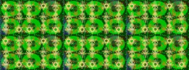 Renkli elementlerle Raster ilginç desen