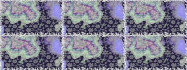 Raster illüstrasyonu. Gri renklerde. 3D çiçekler, pürüzsüz.