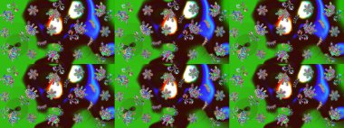 Kartlar, davetiyeler, tarih kartları ve daha fazlası için kullanılabilir. Büyük bir çiçek boyası seti. Tatlı suluboya desenli dikişsiz çiçek deseni.