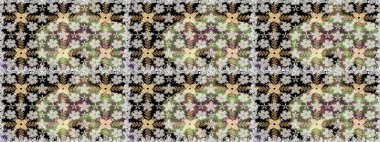 Elle çizilmiş çiçek deseni (fayans). Şirin çiçekli, desenli, kahverengi renkli, renksiz desenli. Tekstil için suluboya desensiz.