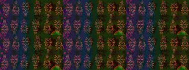 Yaprak ve çiçeklerin suluboya resimleri, gri renkte çizimler. Gri renklerde bahar çiçekleri. Raster illüstrasyonu.