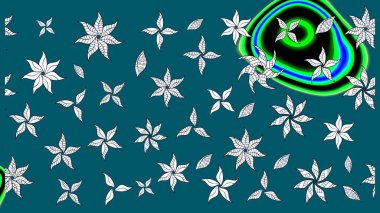 Tekstil, kumaş, kapaklar, duvar kağıtları, baskı, naylon, koleksiyon defteri, örgü, dekupaj için güzel bir eskiz. Millefleur 'lar. Küçük mavi çiçekli oldukça eski bir besin torbası deseni..