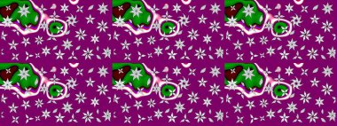 Tekstil ve kapak tasarımı için mükemmel. Renkli mor çizim kalıbı. Elle çizilmiş sonbahar çiçeği deseni. Mor renkli çiçekler. Doodle tarzı.