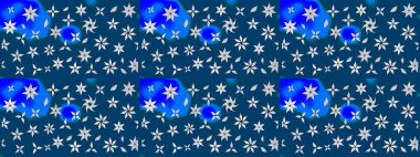 Renkli Yaz Temalı eskiz kalıbı. Düz Çiçek Elementleri Tasarımı. Mavi renkli çiçekler. Çiçekli retro deseni çiz.