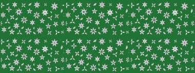 Renkli grunge soyut arkaplanı koloyeşil çiçeklerle süslüyor. Parmak izi, kumaş, duvar kâğıdı, tekstil için raster dokusu. Nakış desenli çiçek deseni..