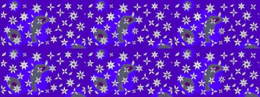 Mor renkli çiçekler suluboya tarzında. Mor renkte çiçekler olan çiçek deseni çiz.