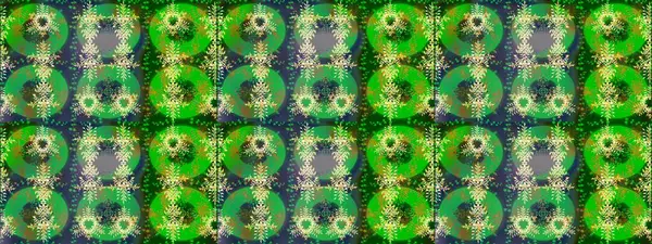 Renkli arka planda izole tatlı kar taneleri. Soyut mandala ya da tuhaf kar tanesi çizgisi sanat tasarımı. Raster illüstrasyonu.