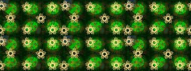 Kar Tanesi Raster simgesi arkaplanı. Kış yeşili, mavi ve gri noel kar bembeyaz kristal element. Meteoroloji buz koleksiyonu. Xmas Frost kar taneleri izole edilmiş siluet sembolü. Raster çizimi..