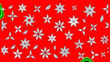 Kırmızı renkte çiçekler olan çiçek deseni çiz. Suluboya tarzında kırmızı renkte çiçekler.