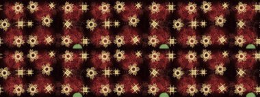 Raster illüstrasyonu. Raster Noel soyut renkli arka plan ve tatlı kar tanesi. Kar taneleriyle kahverengi, siyah ve kırmızı renkler.