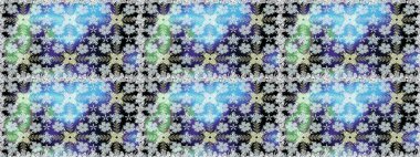 Raster Çiçek İllüstrasyonu güzel tekstil. Tarafsız renklerde etnik çiçeklerle kusursuz bir desen..