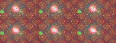 Çiçek desenli eskiz, darbeler, sıçramalar, yaz çiçekleri. Kahverengi, mor ve pembe renkte çiçekler. Raster illüstrasyonu.