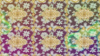 Klasik Raster çizimi. Tarafsız ve altın desenli. Klasik klasik klasik arka plan. Geleneksel oryantasyon süsü.