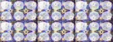 Raster illüstrasyonu. Soyut mandala ya da tuhaf kar tanesi çizgisi sanat tasarımı. Renkli arka planda izole tatlı kar taneleri.