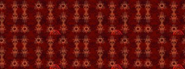 Kar tanesi renkli desen. Snowflakes desen. Raster kar taneleri arka plan. Renk arka plan üzerinde izole soyut kar taneleri ile düz tasarım. Raster illüstrasyon.