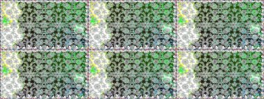 Şatafatlı bahar bahçesi dokusu. Raster illüstrasyonu. Çiçeksiz arka plan. Çiçek deseni.