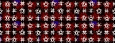 Düz kar karalama ikonları, yılbaşı afişi için kar taneleri silueti, kartlar. Yeni yıl kar tanesi. Siyah, kahverengi ve kırmızı renkler üzerine şirin soyut kar tanesi raster tasarımı.