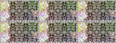 Raster - stok. Gri çiçekli kusursuz desen, suluboya çiçek deseni, sevimli çiçek, duvar kağıdı, kart veya kumaş için fayanslı.