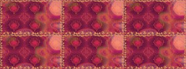 Sevimli çiçek raster deseni. Düz Çiçek Elementleri Tasarımı. Kırmızı renkte çiçekler. Kusursuz Renksiz Bahar Teması Kusursuz Arkaplan.