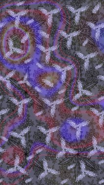 Suluboya çiçek buketi. Raster illüstrasyonu. Çiçekli tebrik kartı. Doğum günü kartı ya da düğün davetiyesi. Çiçek arkaplan. Tarafsız renklerde.