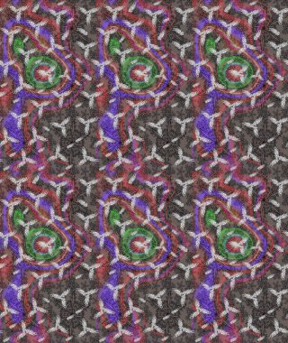 Düz Çiçek Elementleri Tasarımı. Raster illüstrasyonundaki çiçek desenli çizim. Kahverengi renkli çiçekler. Renkli Bahar Teması çizim şablonu.