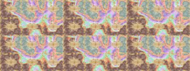 Raster illüstrasyonu. Soyut bir arkaplan çiz. Oriental raster klasik bej ve altın desenli.