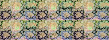 Raster illüstrasyonu. Kusursuz soyut bir arkaplan. Oriental raster klasik nötr ve altın desenli.