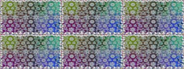 Üst manzara, yumuşak stil. Çiçek kompozisyonu, el boyası, hassas şablon. Gri renkli manzaralı çiçek deseni. Sevgililer günü ve tebrik kartı konsepti için şık bir davet.