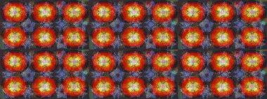 Raster skeci. Kar Tanesi raster simgesi arka plan gri ve kırmızı renk. Meteoroloji buz koleksiyonu. Xmas Frost kar taneleri izole edilmiş siluet sembolü. Kış Noel 'i Kar bembeyaz kristal element.